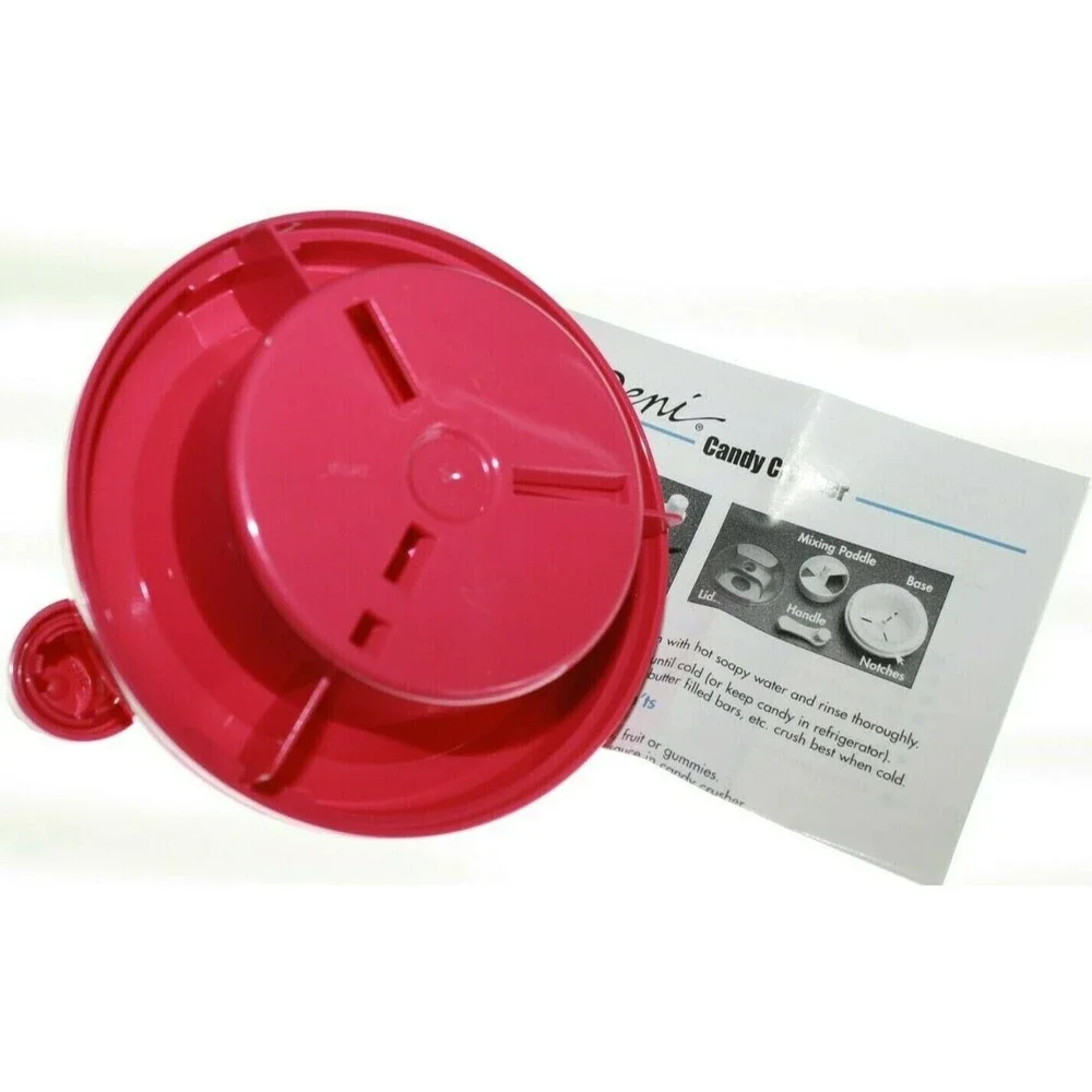 New Deni Candy Crusher Restaurant Equipment Raspberry Color New Complete